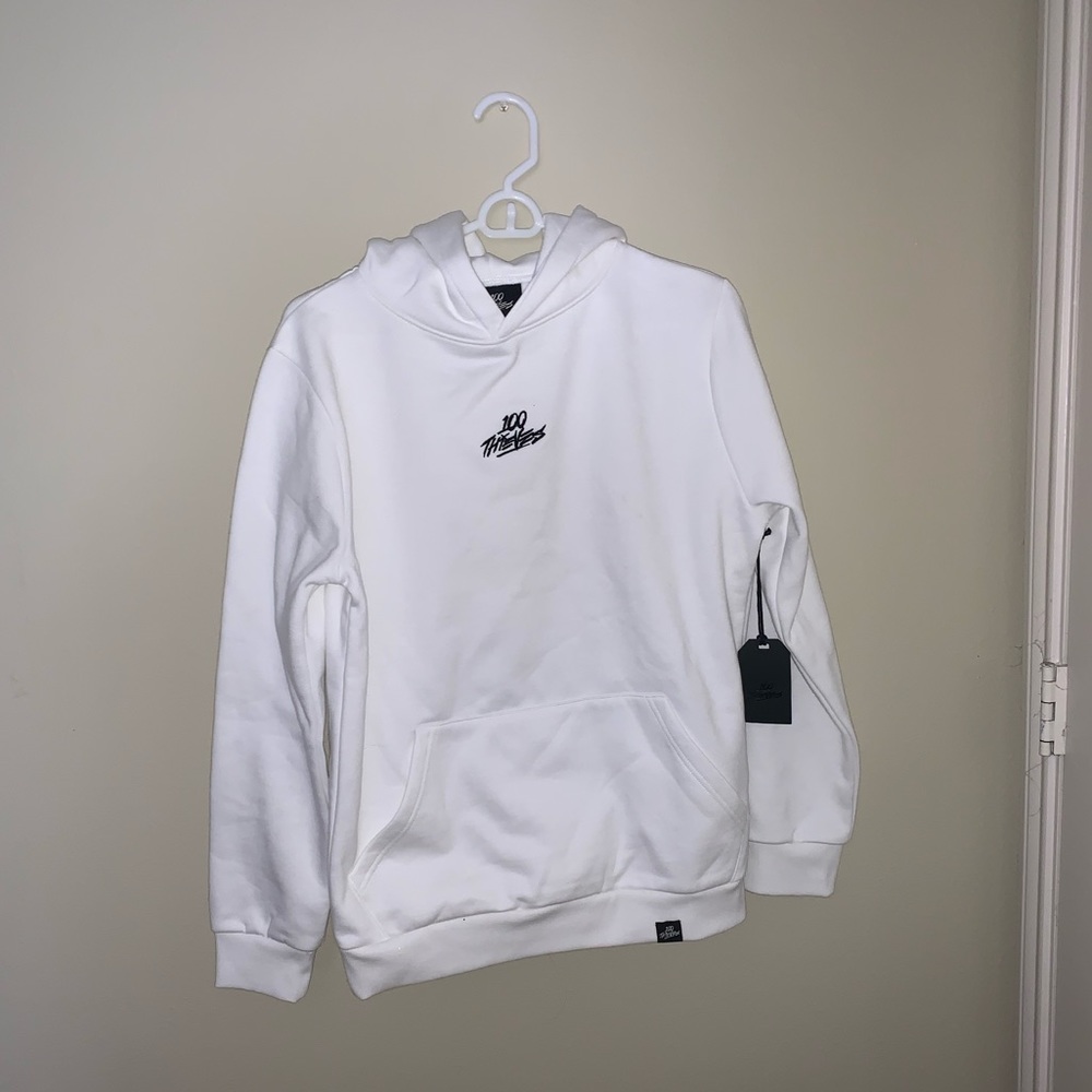 100 Thieves 2019 Cream Hoodie